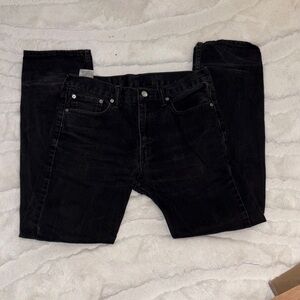 Levi's Men's Straight Jeans - Black